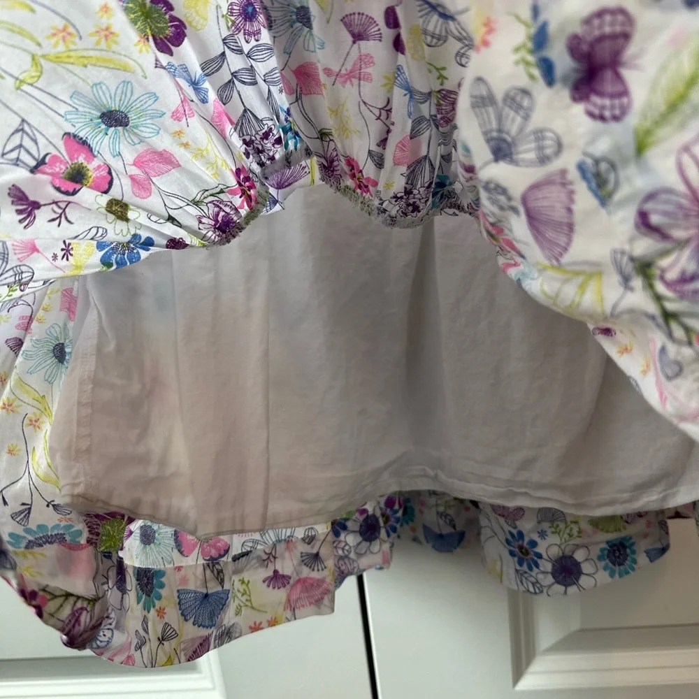 Angel Dear Floral Sleeveless Dress (Size 18 -24 Months)